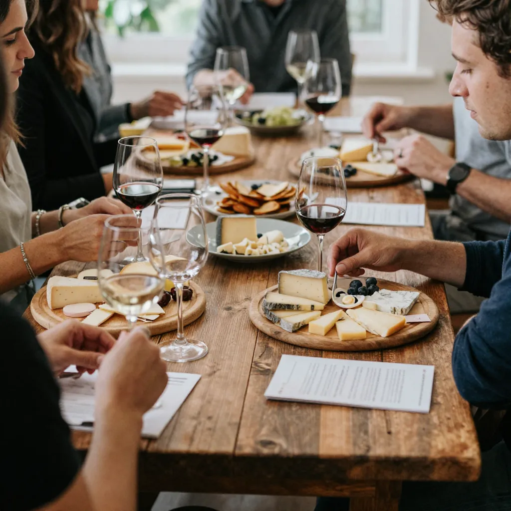 Wine tasting session